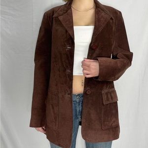 Danier brown suede jacket